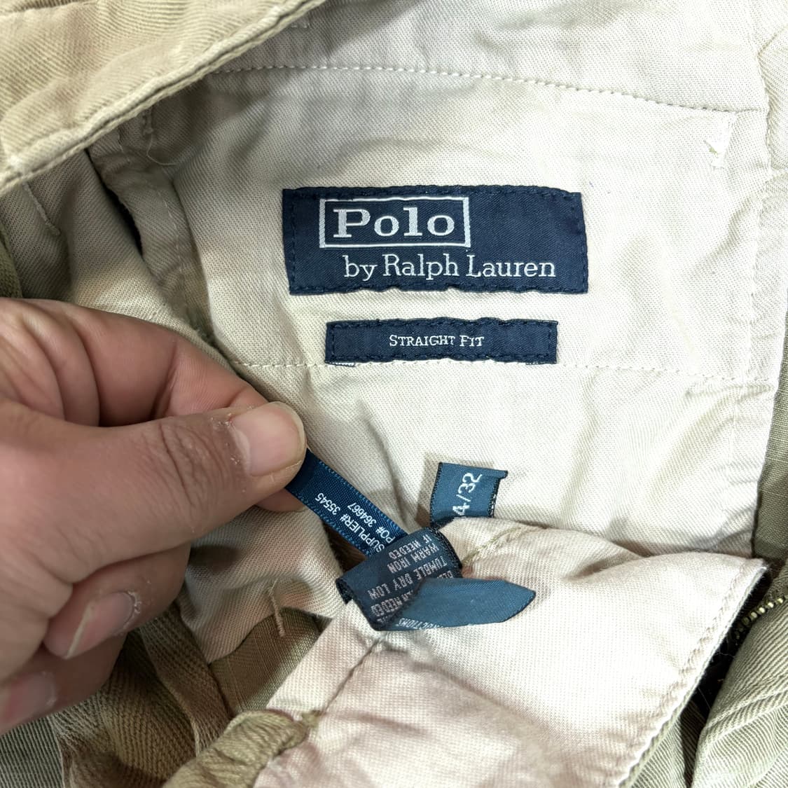 폴로 랄프로렌 스트레이트 치노 팬츠 (36) 상품이미지7