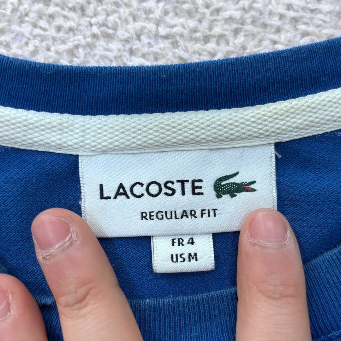 M 라코스테 스트라이프 반팔 티셔츠 0413E 상품이미지3