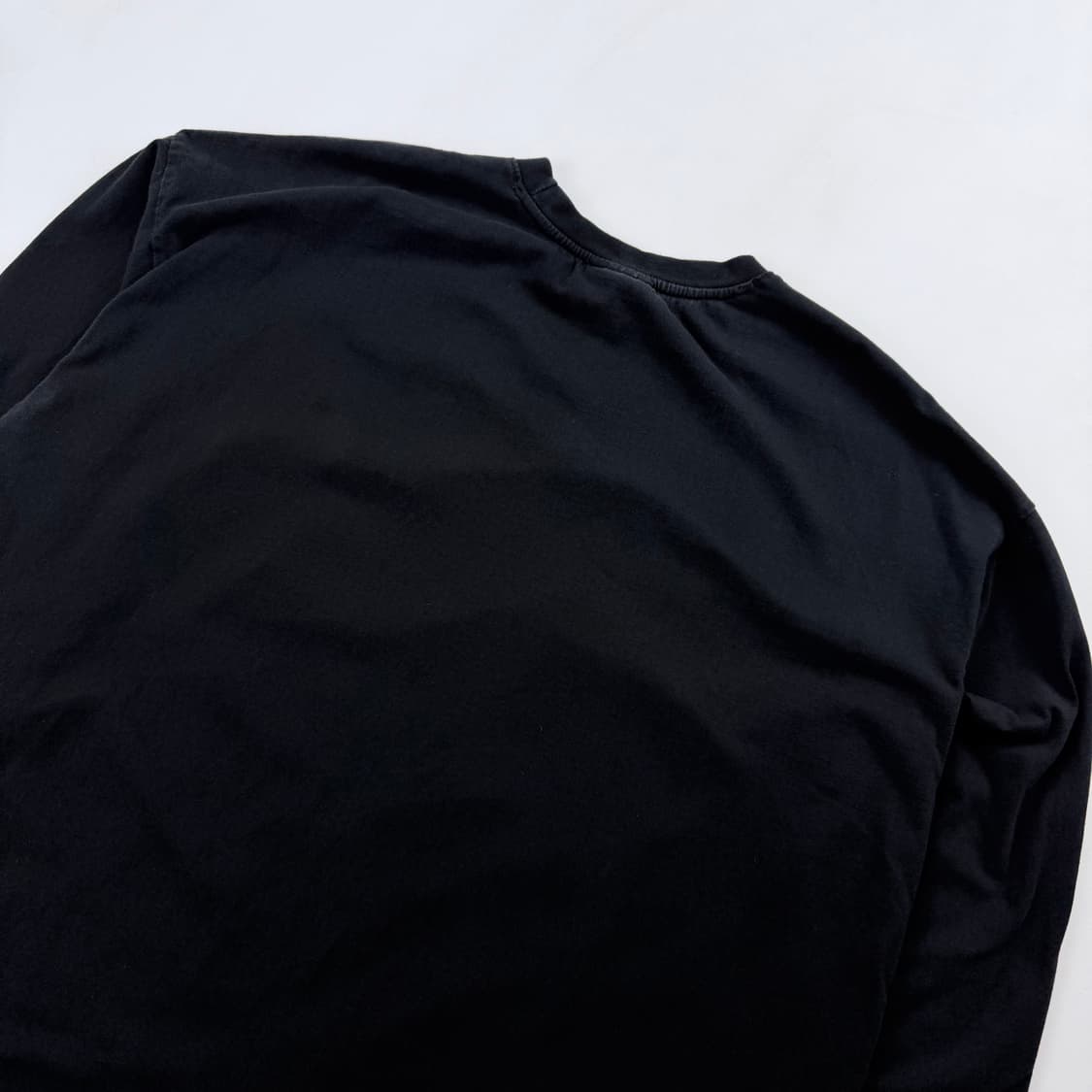 본투윈 실버B 오버핏 롱슬리브 블랙 상품이미지8