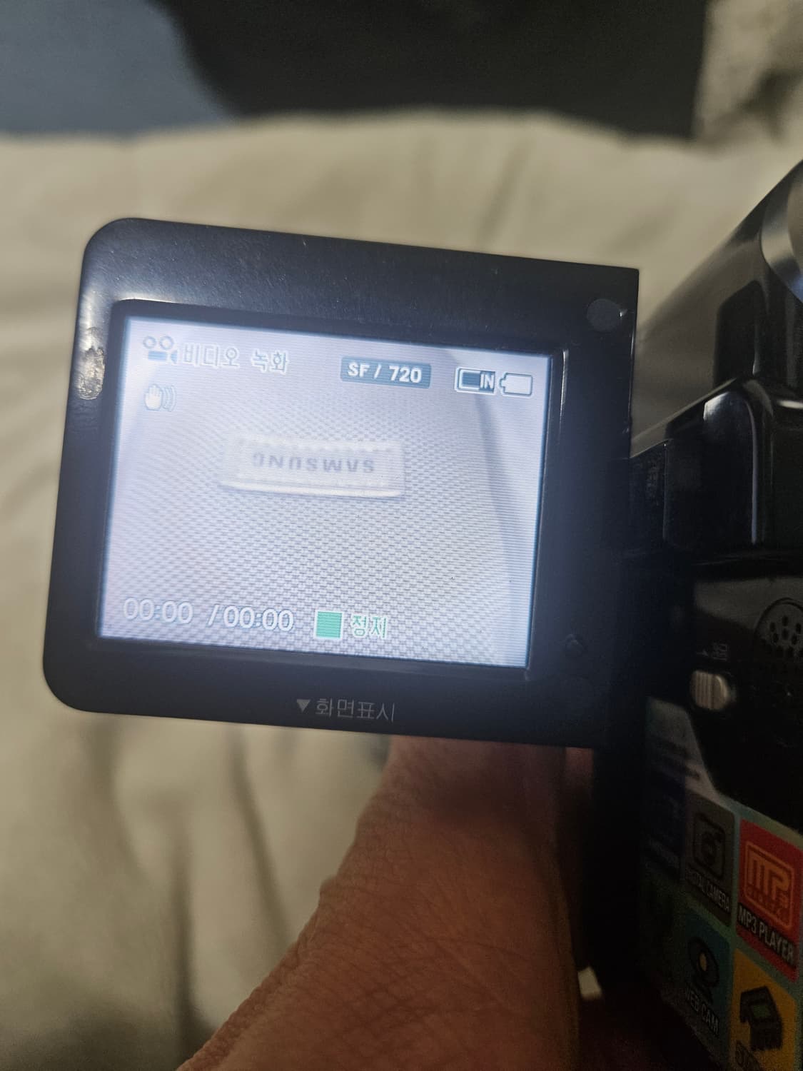 삼성 미니켓  vm-m110 캠코더 레트로 디카 빈티지 카메라 상품이미지8