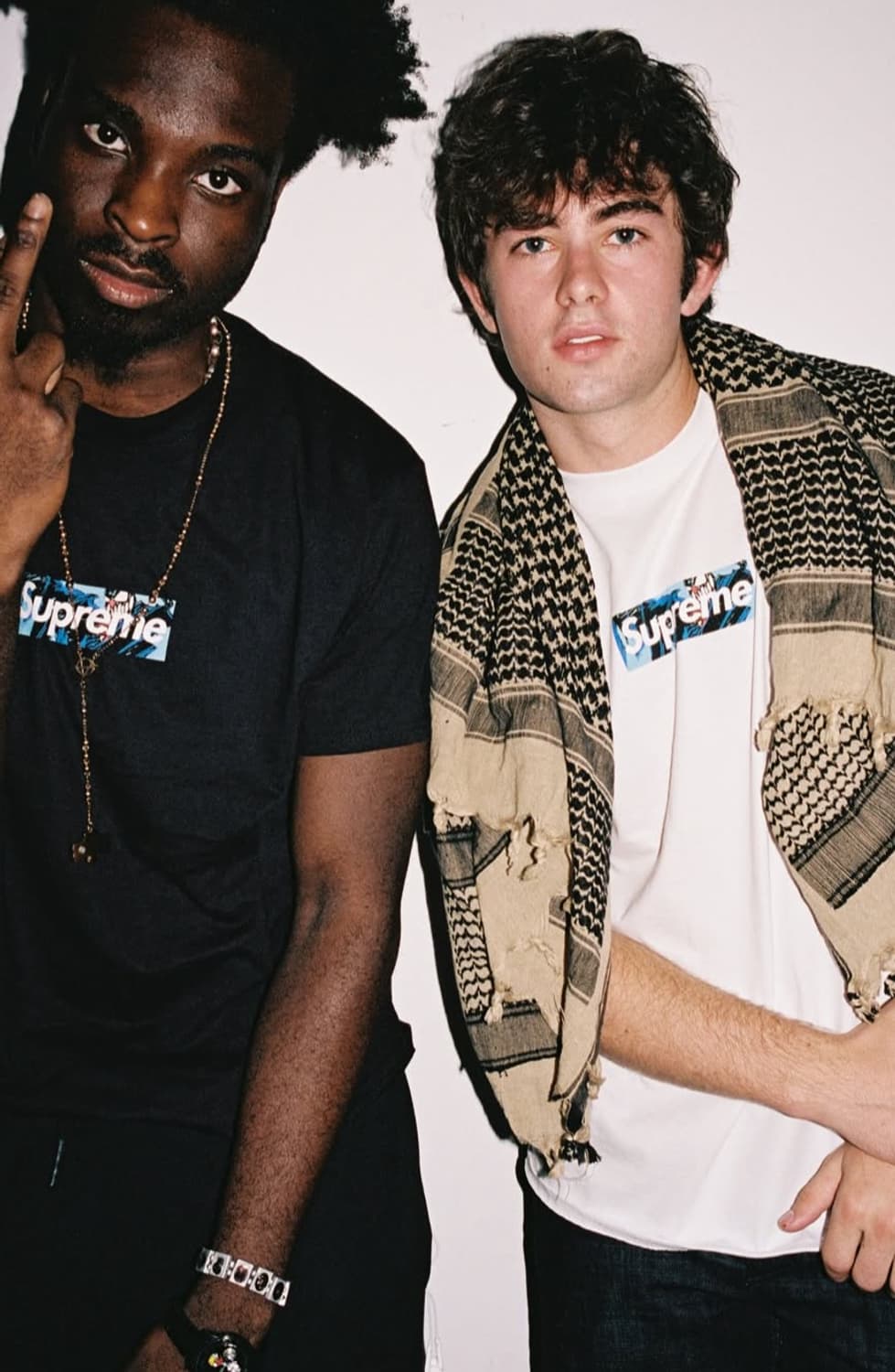 (S) Slawn 슈프림 패러디 로고 티 상품이미지1