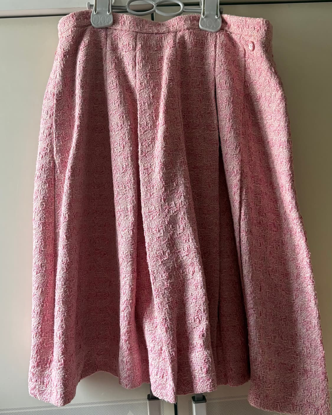 샤넬 2019 크루즈 look 40 핑크 트위드 스커트 FR44 상품이미지2