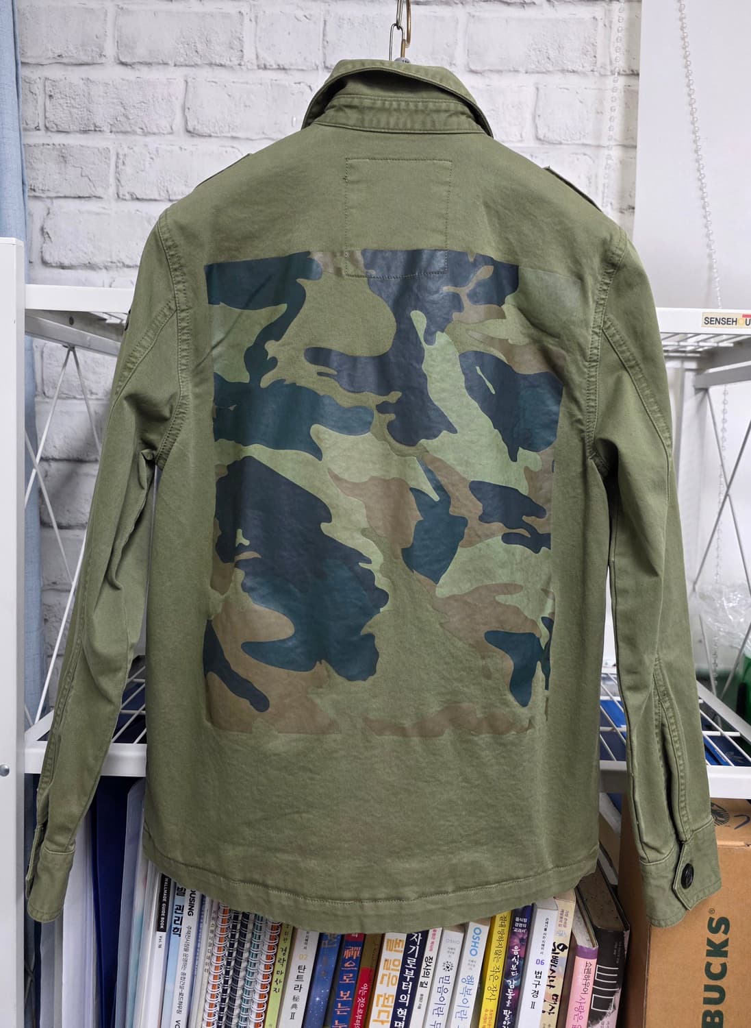 쟈딕앤볼테르 주니어 야상 12Y 여성XS 카모 밀리터리 카키자켓 MM66 상품이미지4