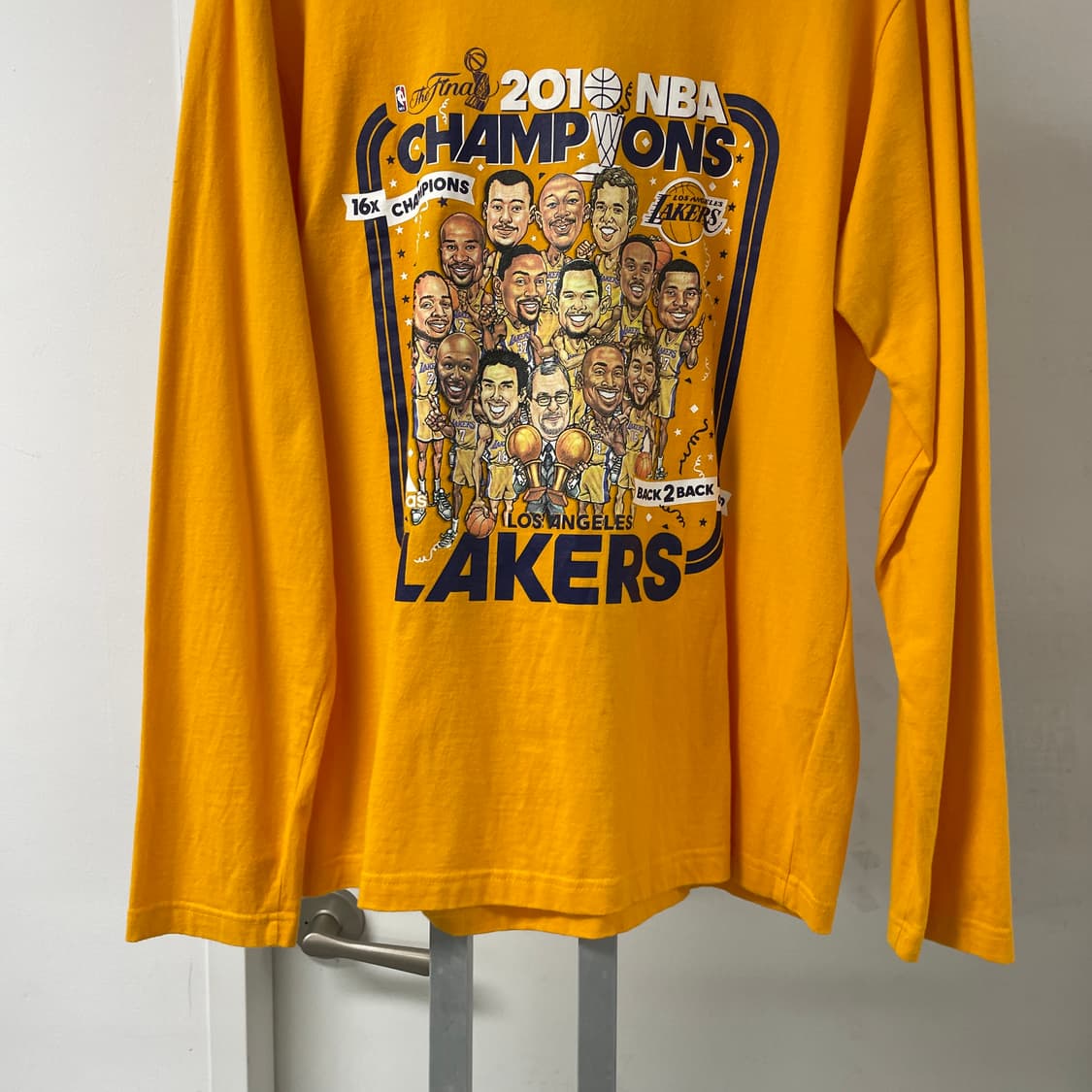 아디다스 NBA 레이커스 긴팔 티셔츠 110 상품이미지3