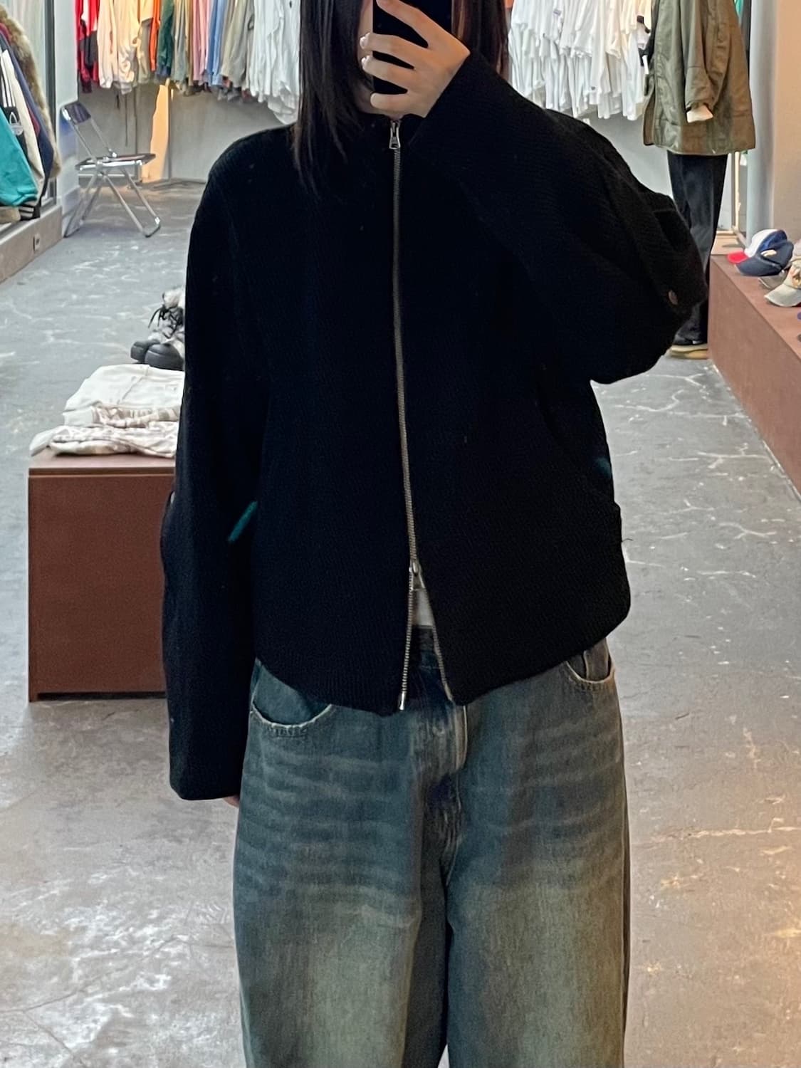 인사일런스 블랙 시메트리 폴딩 자켓 H1564 상품이미지1