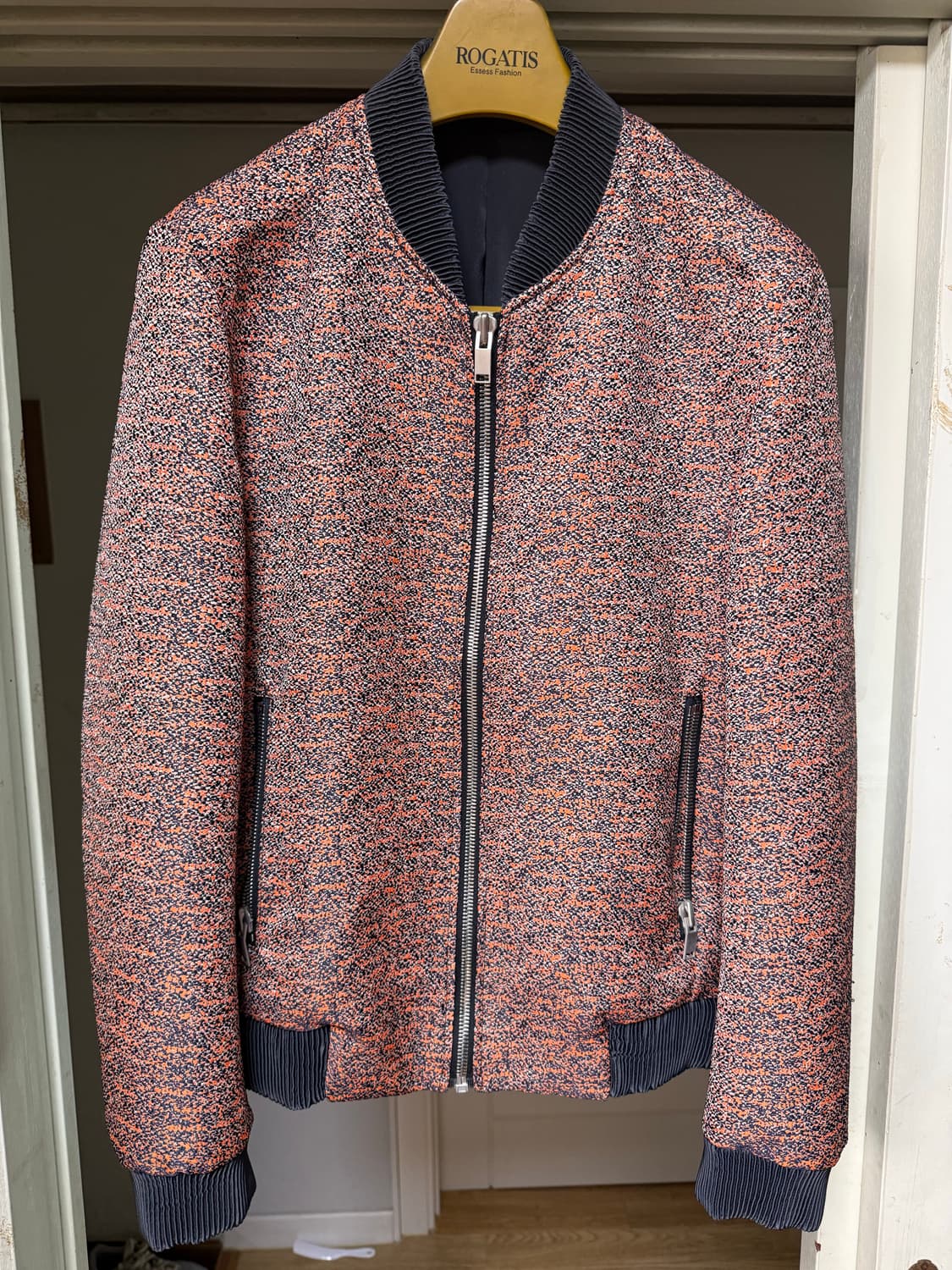 시스템옴므 트위드 봄버자켓 100 상품이미지2