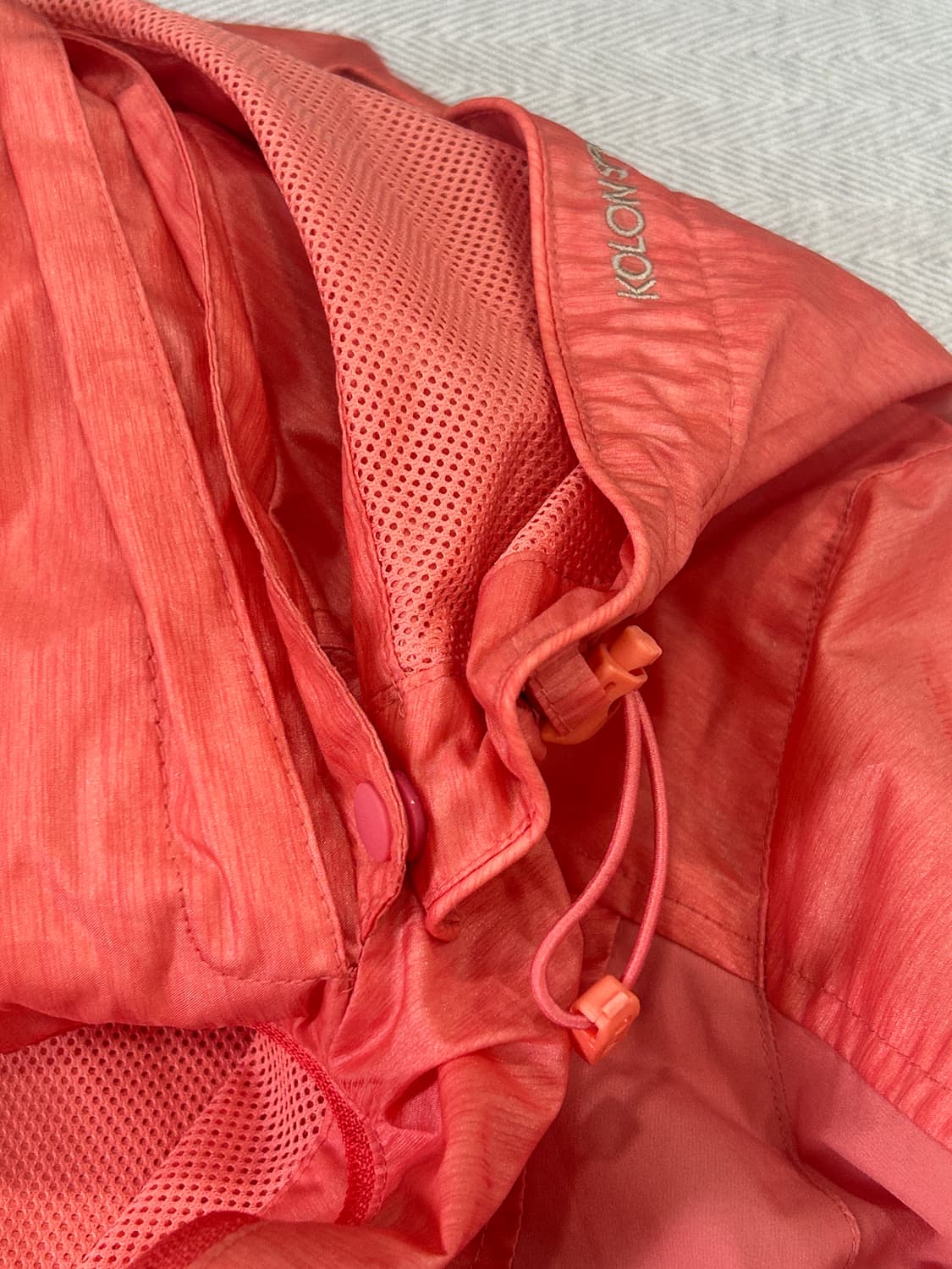 코오롱스포츠 바람막이 후드 자켓 여성 L 100 상품이미지7