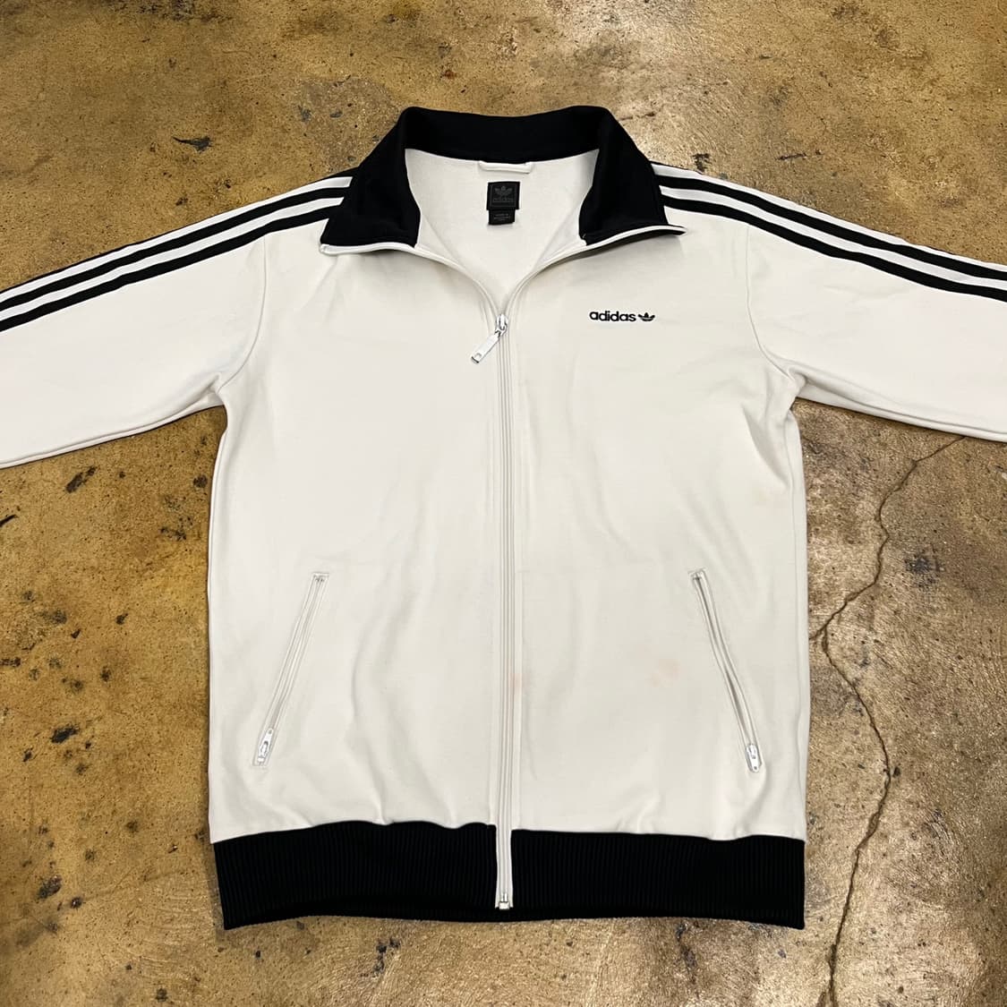 아디다스 흰검 베켄바우어 져지 트랙탑 95 상품이미지3