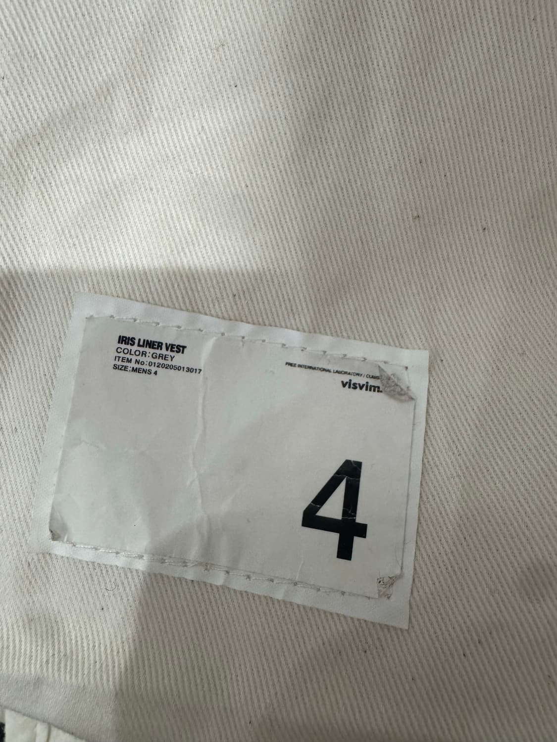 비즈빔 아이리스 라이너 베스트 iris liner vest  20aw 상품이미지9