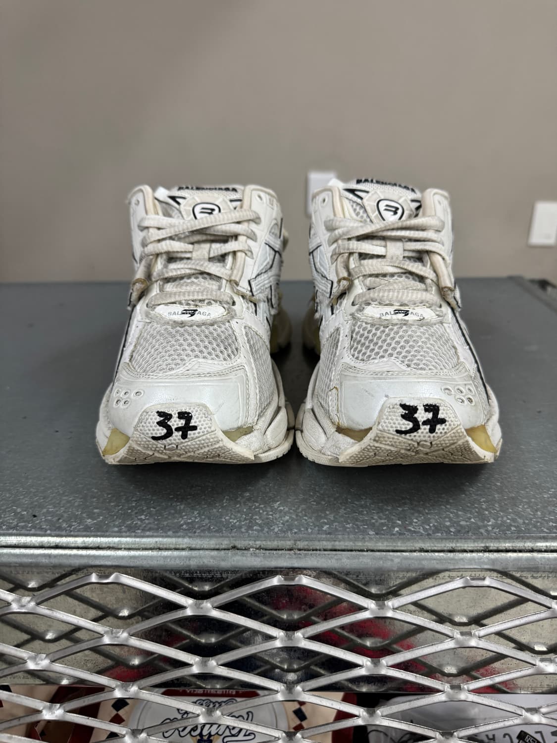 발렌시아가 뉴러너 화이트 37 (gr-3363) 상품이미지5