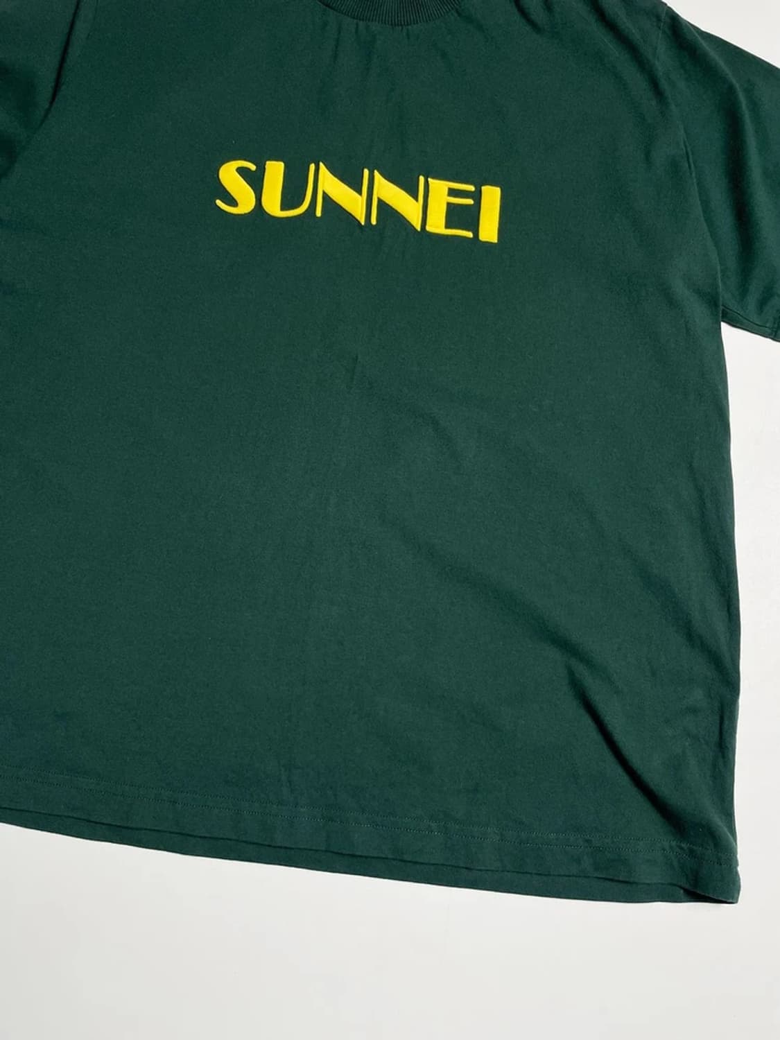 써네이 SUNNEI 클래식 로고 프린트 반팔 티셔츠 R1076 상품이미지3