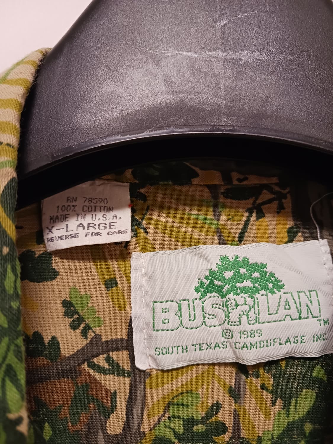 American vintage 90s 부슬란 리얼트리셔츠 상품이미지2