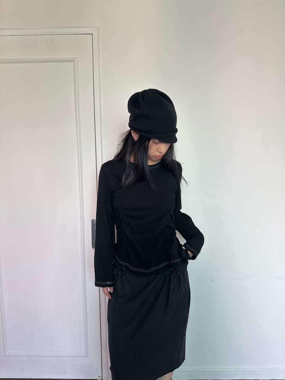 Comme des Garcons Shirred Tshirt 상품이미지5