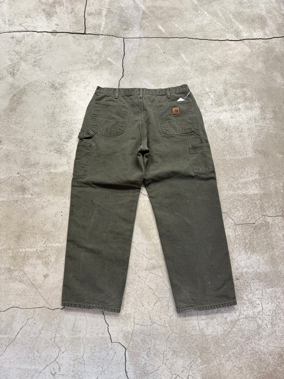 칼하트 B111 MOS 플란넬 라이닝 워크팬츠 상품이미지3