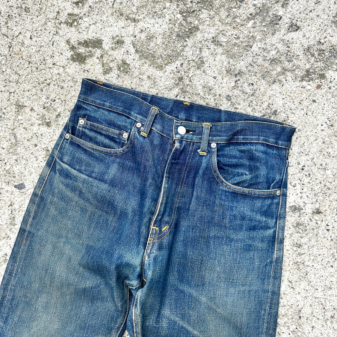 90‘s 일렉트릭 코티지 워시드 셀비지 데님  상품이미지2