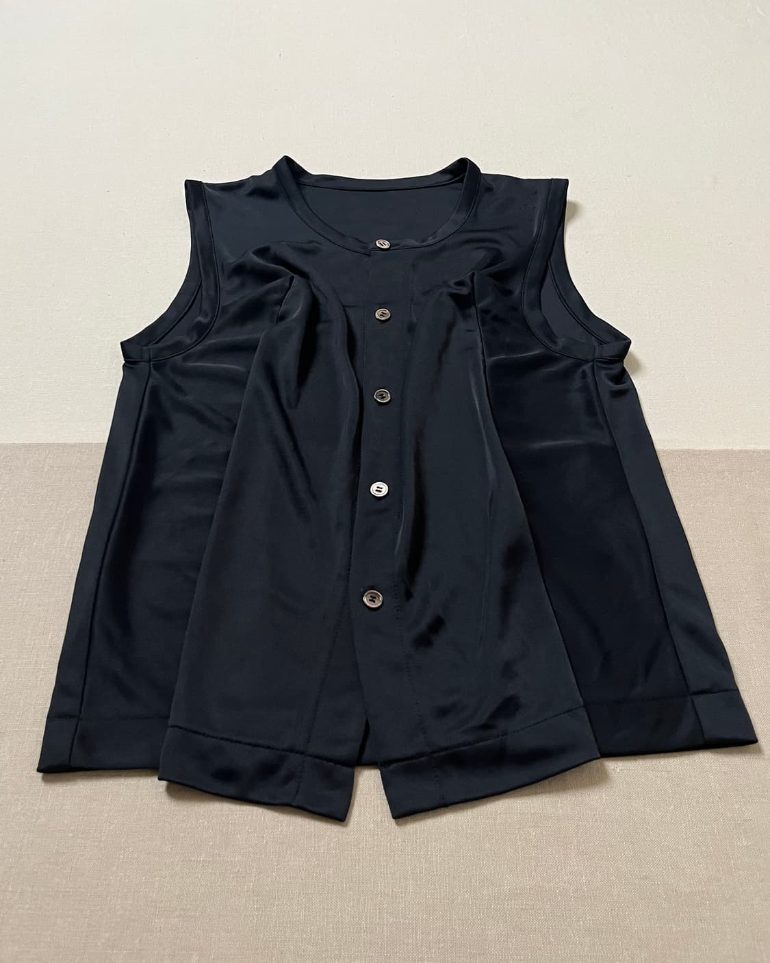 90s 꼼데가르송 턱 슬리브리스 가디건 comme des garcons 상품이미지3