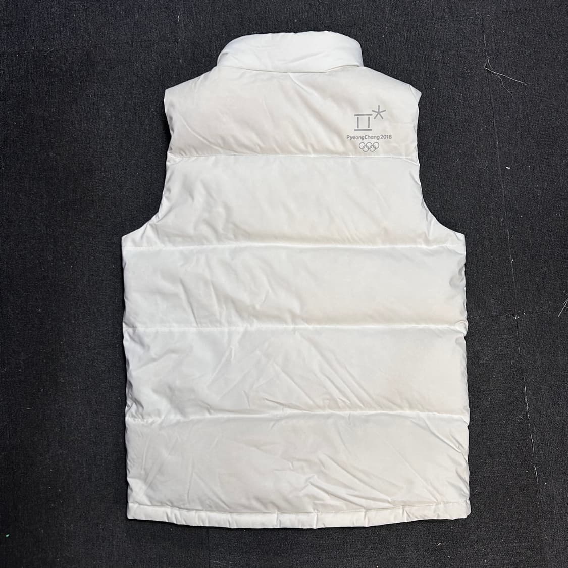 노스페이스 평창올림픽 구스다운 패딩조끼 화이트 베스트 95 상품이미지4