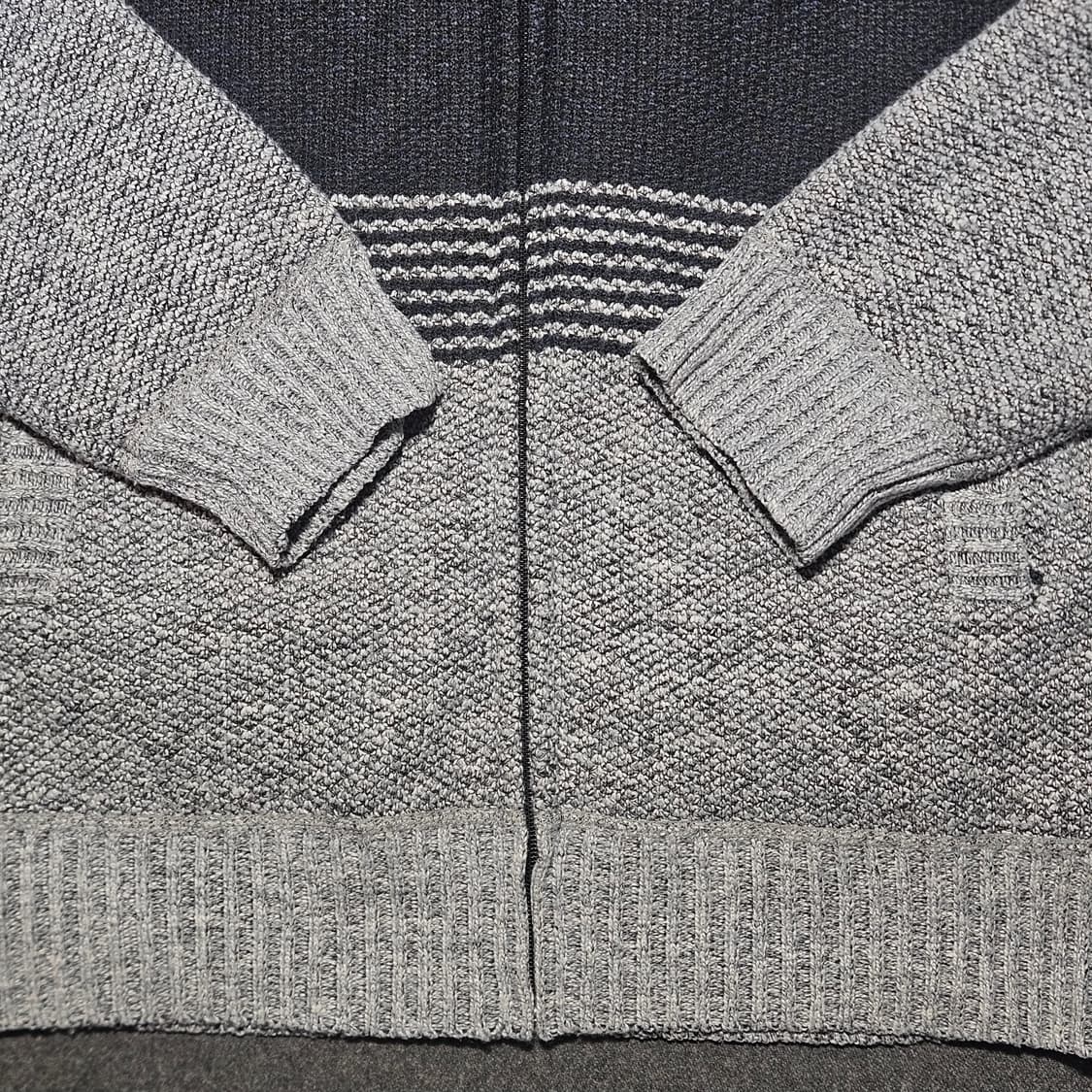 잭필드 남성 기모 집업니트 스웨터 105 상품이미지2