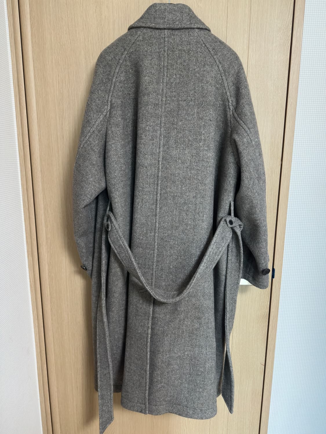 노이어 발마칸 해링본 코트  상품이미지5