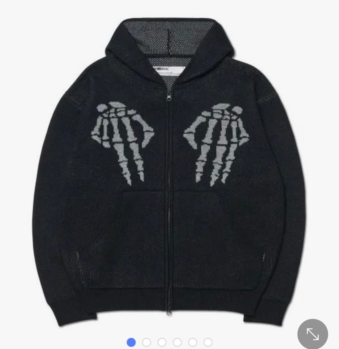 노매뉴얼 스컬 가디건 상품이미지1