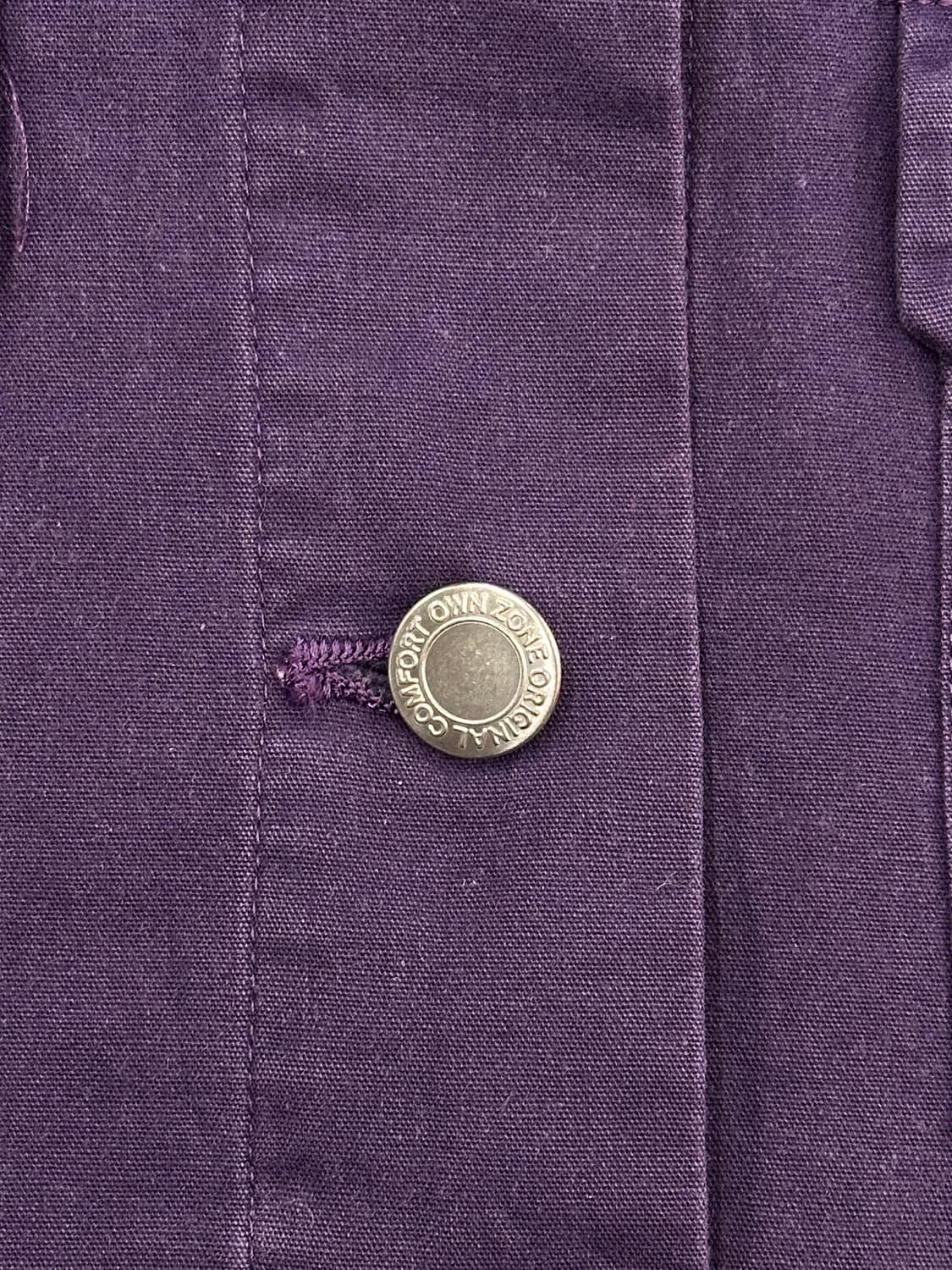 OS)OZOC 빈티지 여성 퍼플 셔츠 자켓 상품이미지2