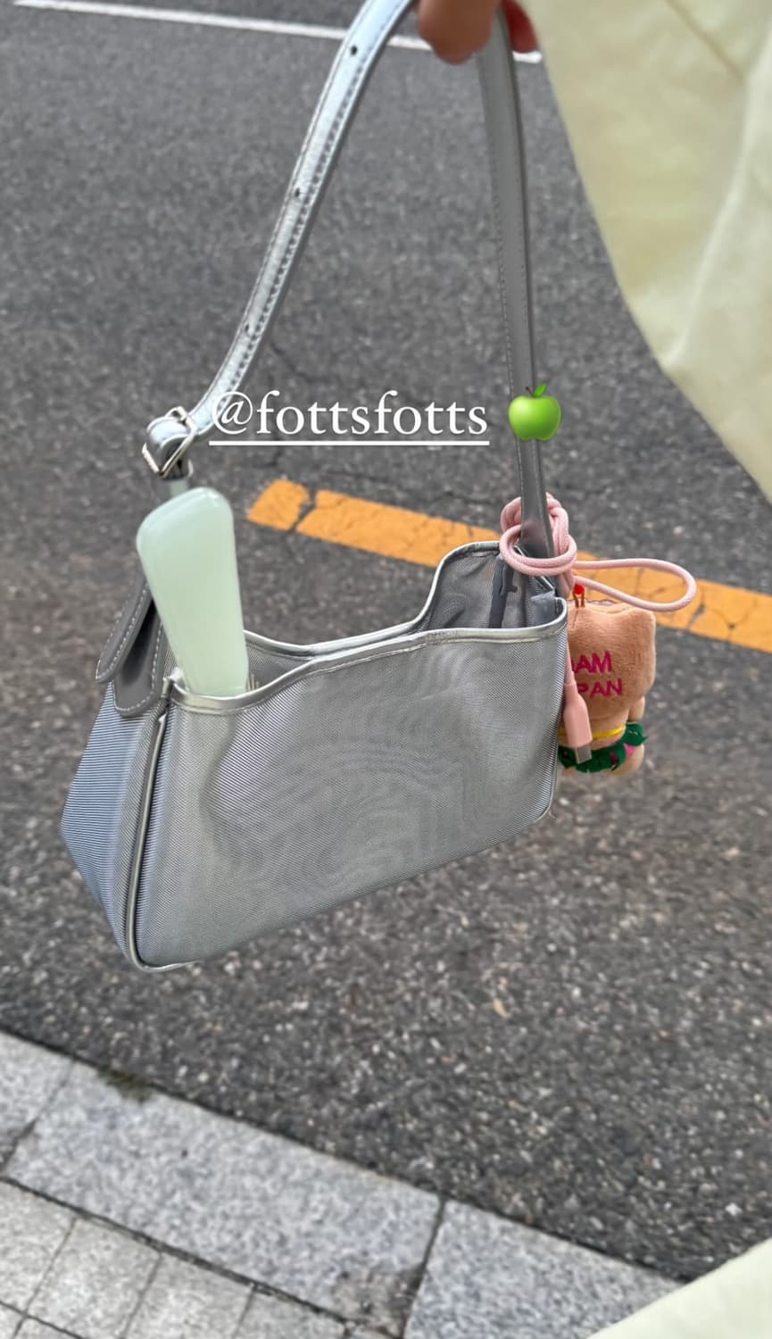 포츠포츠 MESH BAG MINI SILVER 상품이미지5