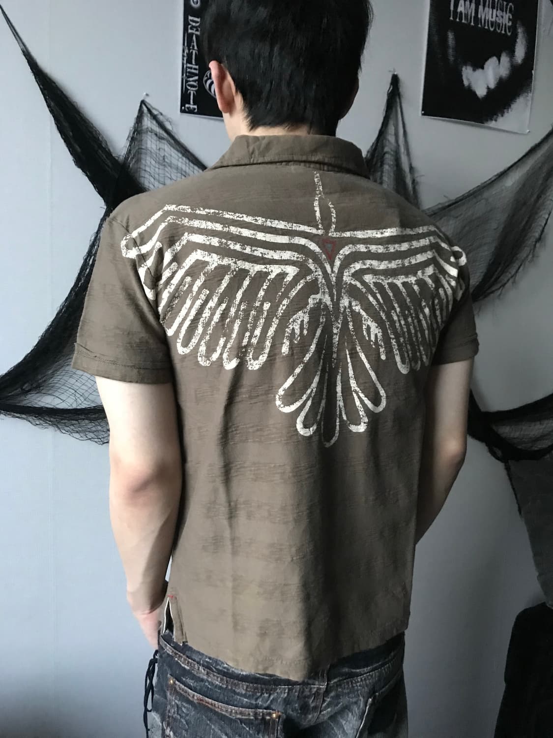 Oriental mood printing shirts 상품이미지6
