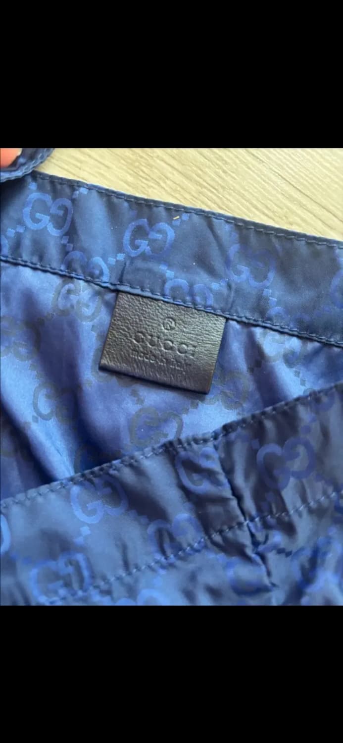 Gucci Eco Bag GG 223669 Navy Tote Navy  상품이미지5