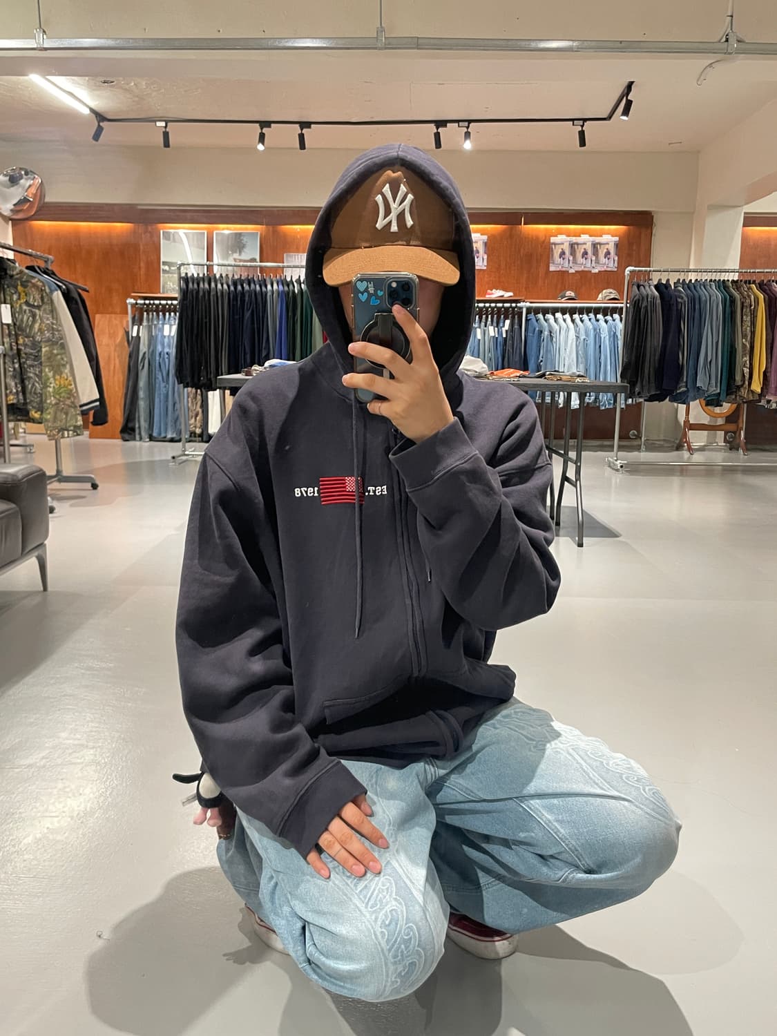 CHAPS hoodie jacket 상품이미지2