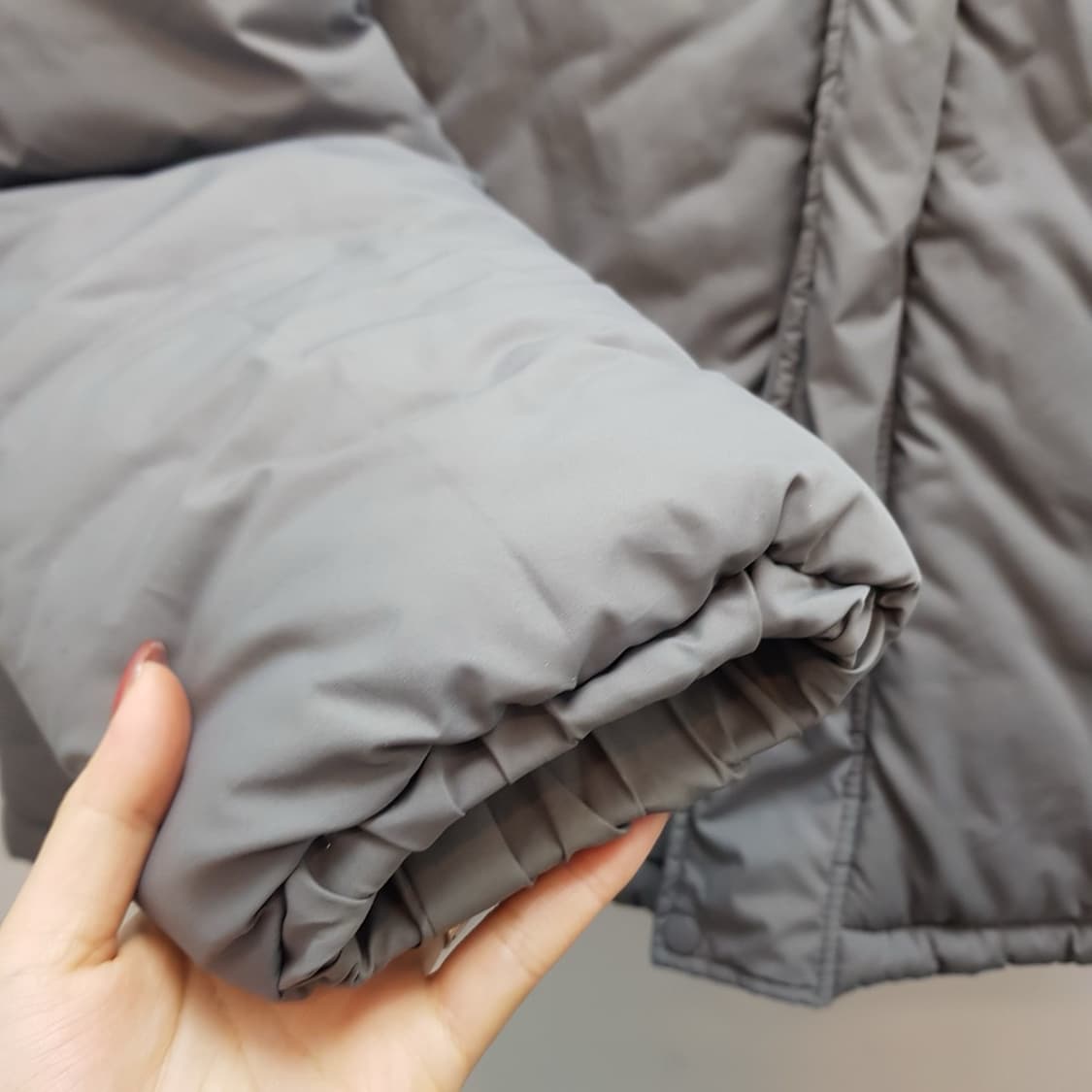 랩스튜디오 그레이 봄버 자켓 상품이미지3