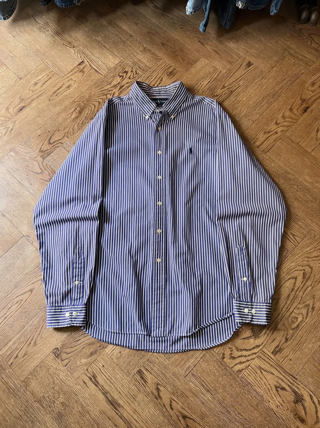 [L]폴로 랄프로렌 CLASSIC FIT 스트라이프 코튼 셔츠 상품이미지1