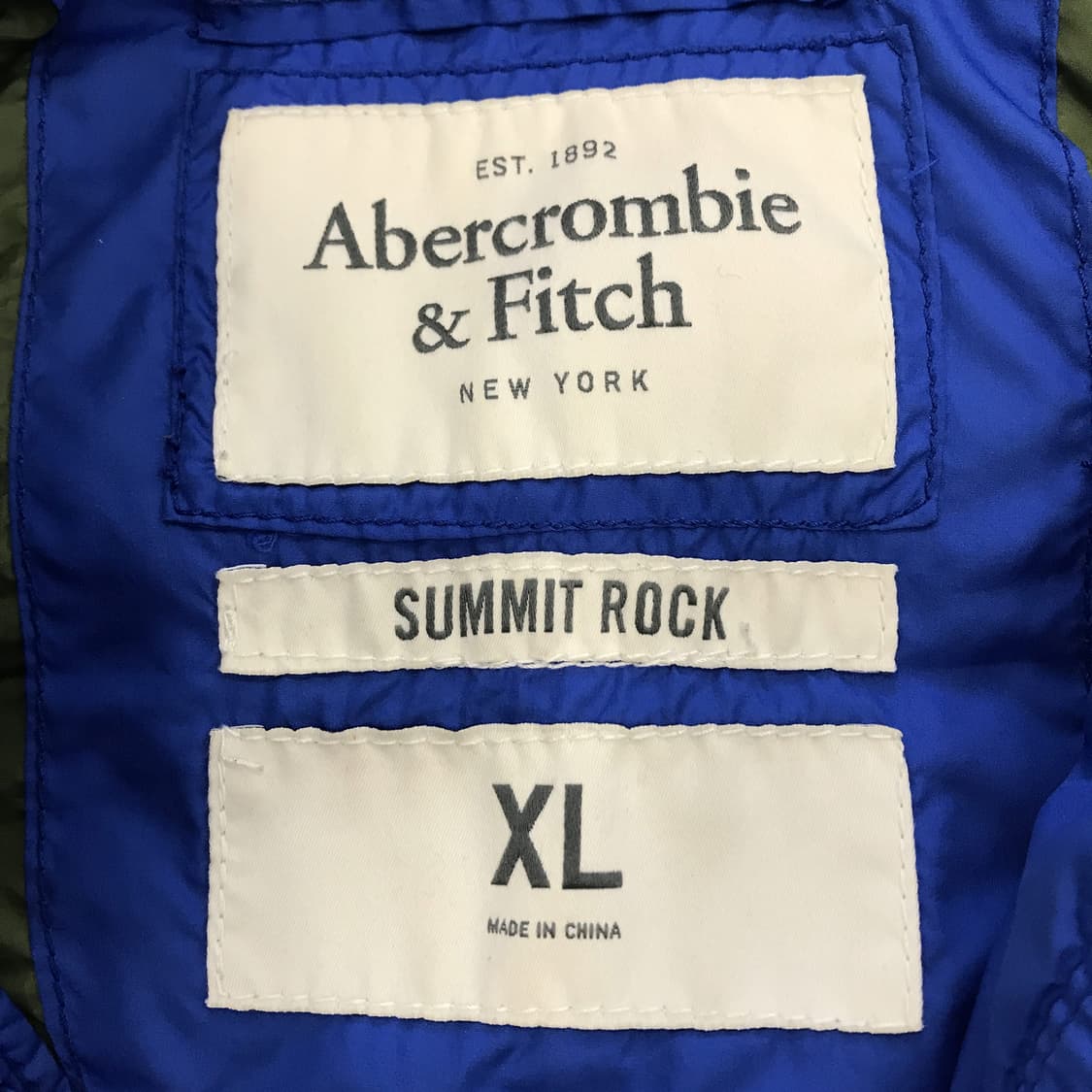 아베크롬비 SUMMIT ROCK 패딩베스트 [XL] 상품이미지5