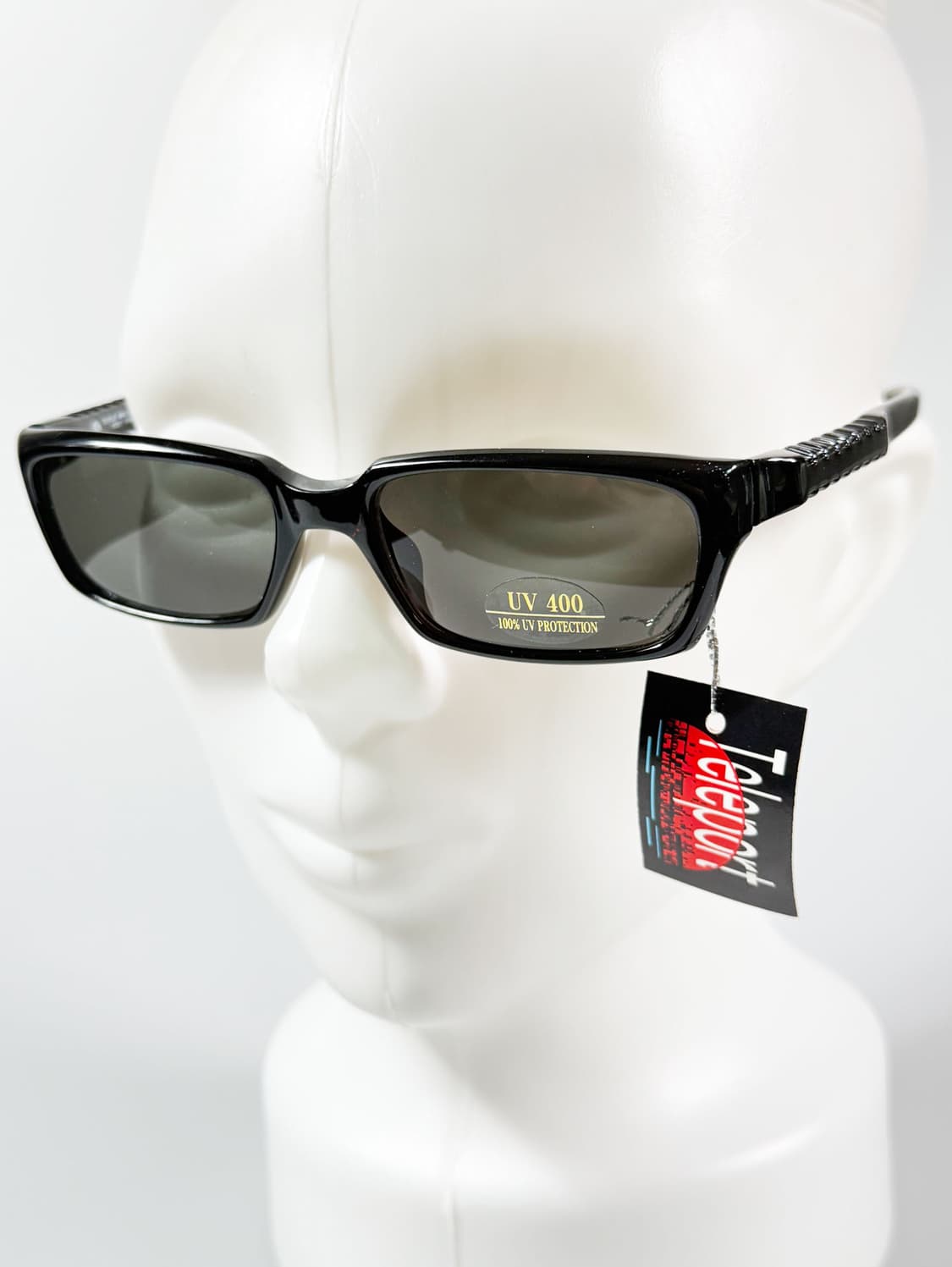 90s TELEPORT 블랙 볼드 스퀘어 빈티지 선글라스 상품이미지8