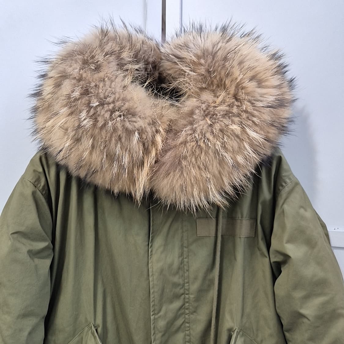 에비뉴서울 폭스퍼 오리털  야상패딩 상품이미지2