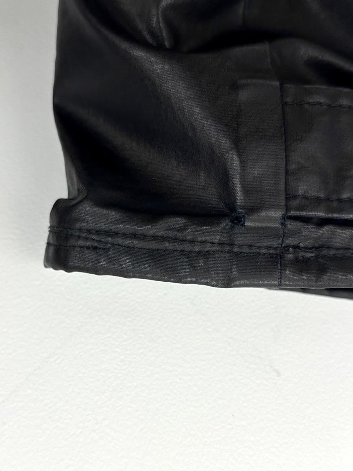Komodosquare loose buckle leather jacket 상품이미지5