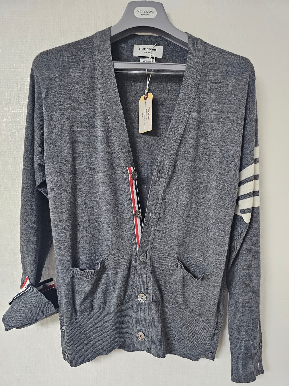 톰브라운 24ss  메리노 울 가디건(새상품급/2) 상품이미지2