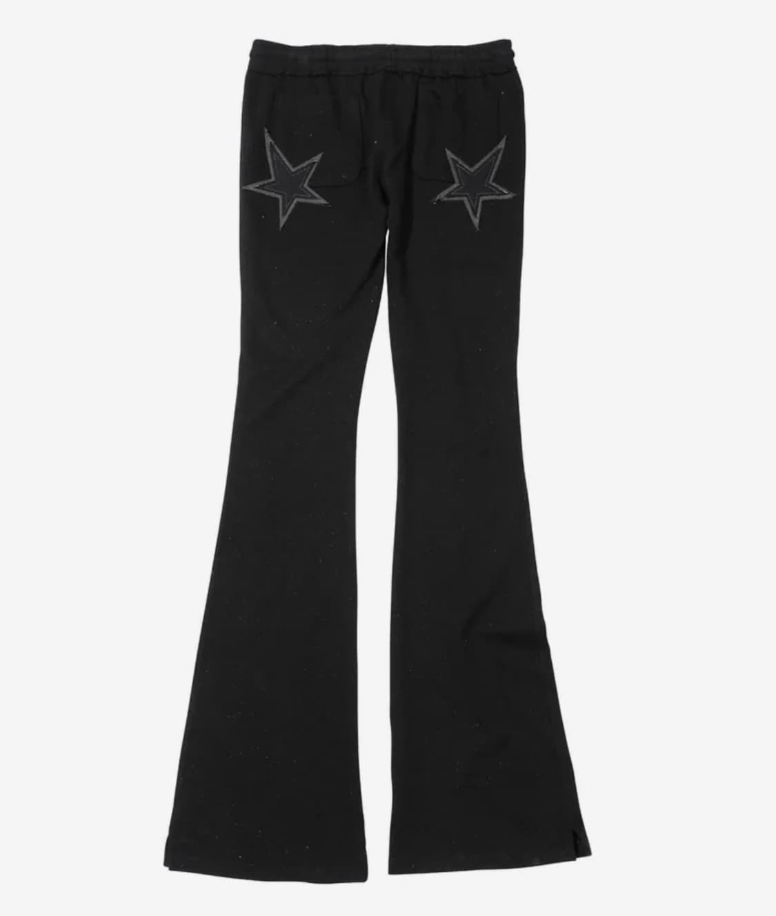 스컬프터 Glitter Boots Cut Sweatpants Black 상품이미지2