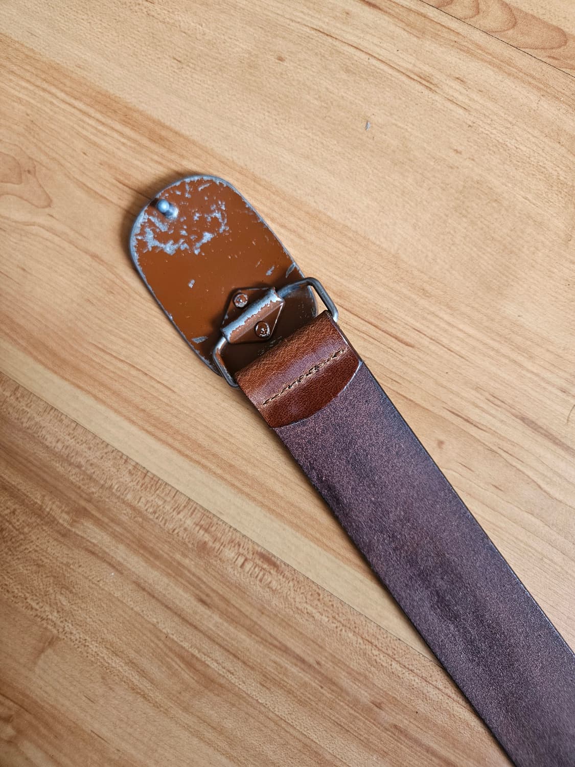 Calvin Klein Jeans 켈빈클라인 진스 브라운 가죽벨트 상품이미지4