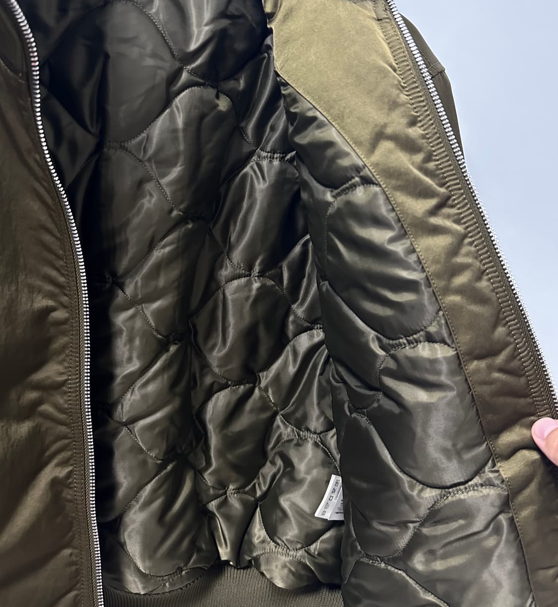 아르켓 여성 나일론 블루종 자켓 38사이즈 한번착용 상품이미지8