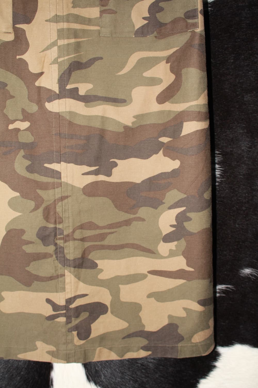 Vintage Camo Pattern Skirt 상품이미지4