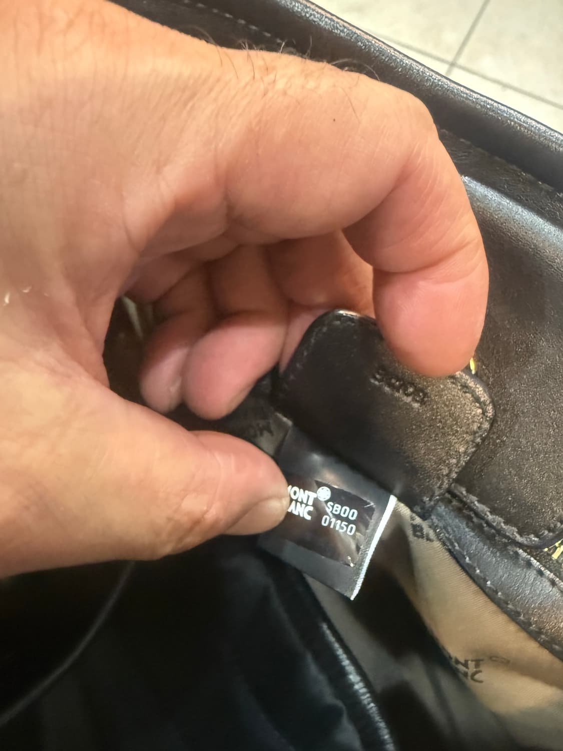 정품 몽블랑 스타리스마 달리라 호보백 팝니다 상품이미지9