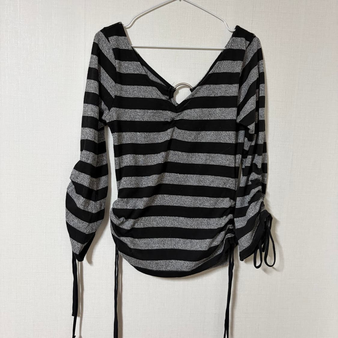 오네갸루 오네걀 옾숄 셔링 오링포인트 롱슬 아케호무 상품이미지1