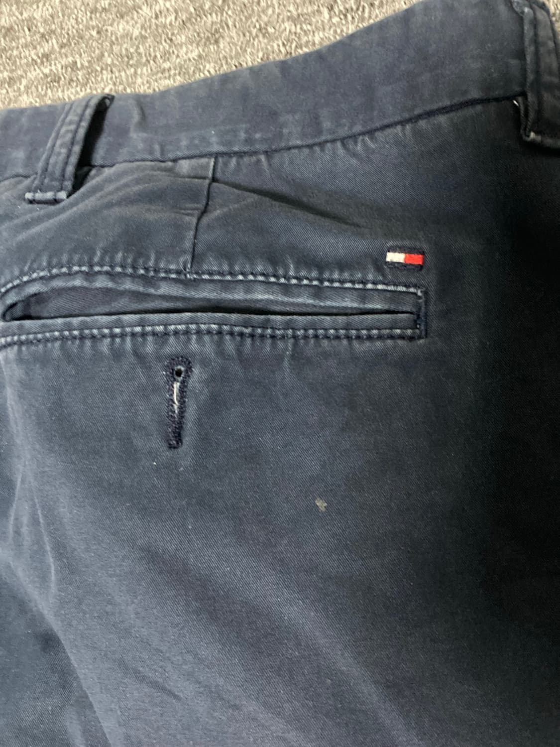 타미힐피거 네이비 면바지 32/32 상품이미지8