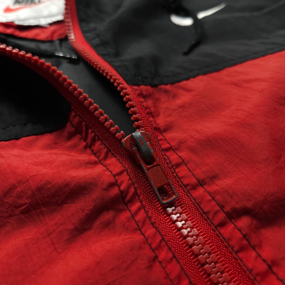 90s 나이키 올드스쿨 배색 박시핏 바람막이 (L) 상품이미지5