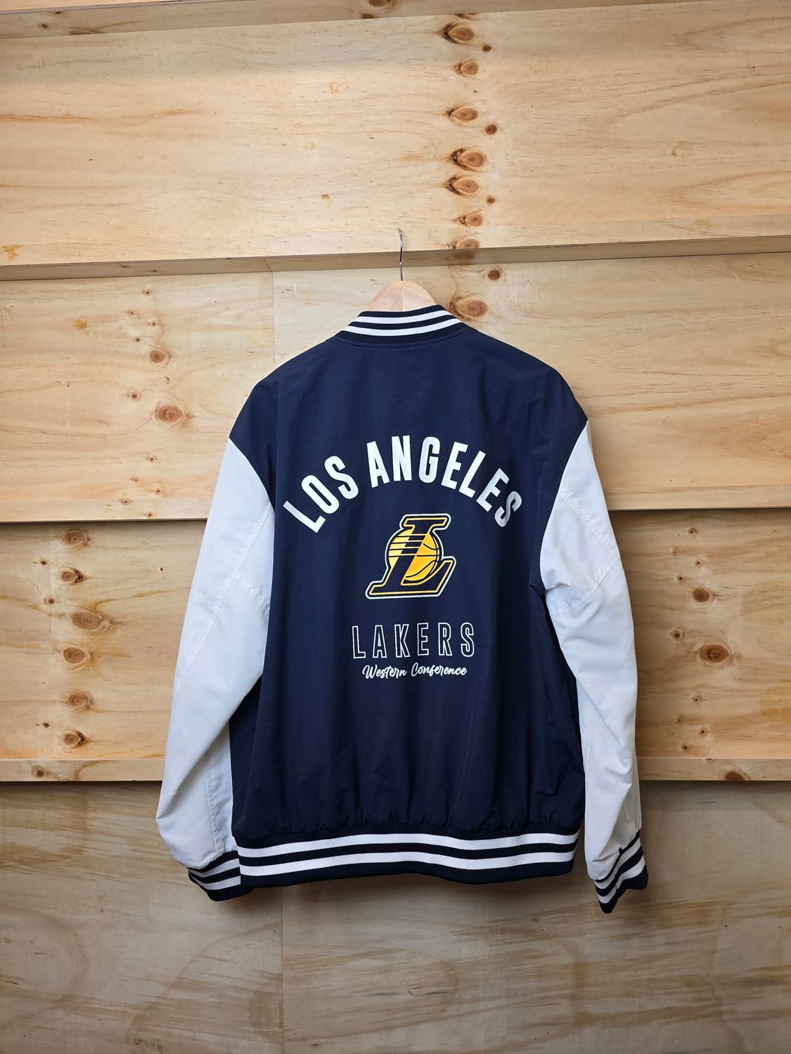 NBA LA 레이커스 점퍼 L(105추천) 네이비 베이스 상품이미지4