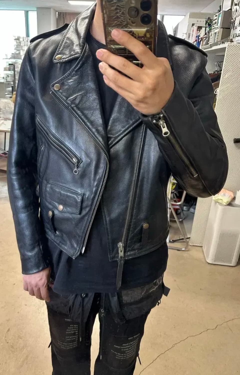 벤슨레더 라이더 가죽자켓 상품이미지10