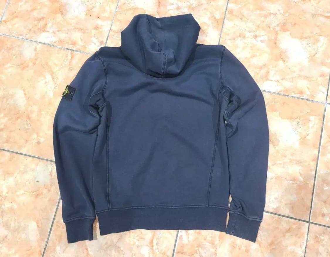 스톤아일랜드 네이비 후드집업 상품이미지2