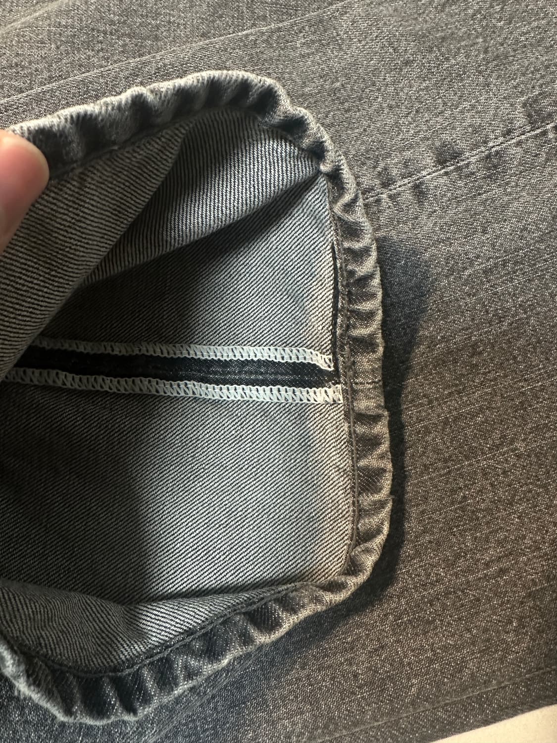 브랜디드 1781 ASH CROW JEANS [WIDE STRAIGHT] 상품이미지7