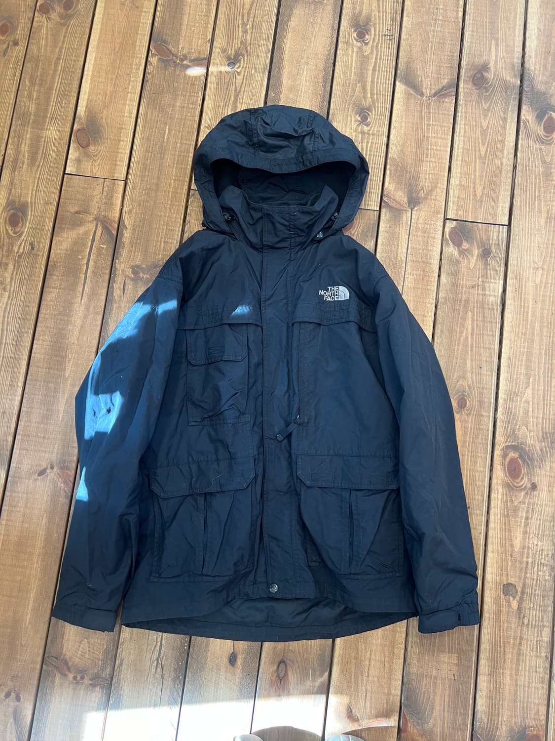 노스페이스 블랙 나일론 집업 상품이미지6