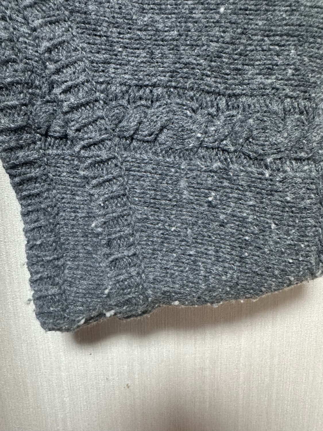 ulika rope knits shorts charcoal 상품이미지3